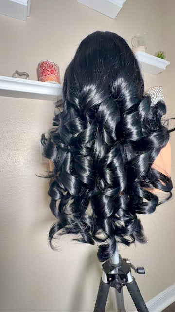 ALICE - HD Lace Body Curl Unit | Jet Black Color