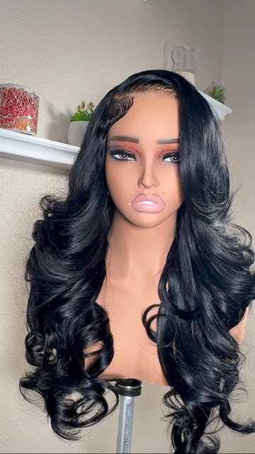 ALICE - HD Lace Body Curl Unit | Jet Black Color
