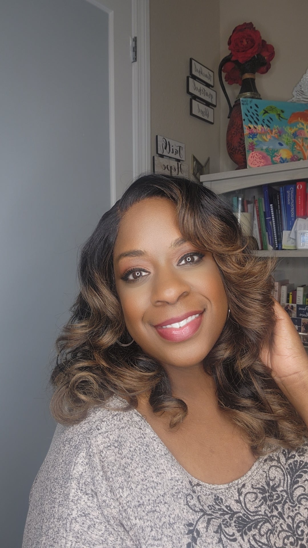 LATTE- 5x5HD Invisible Lace BlowOut Unit | Soft Neutral Caramel Brown 200% Density