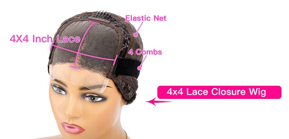 IESHA-Straight Brown Highlight T-Part Lace Short Bob Unit Pre-Plucked 180 Density - Premium Hair Extensions, Wigs & Accessories - Journiq by Dani