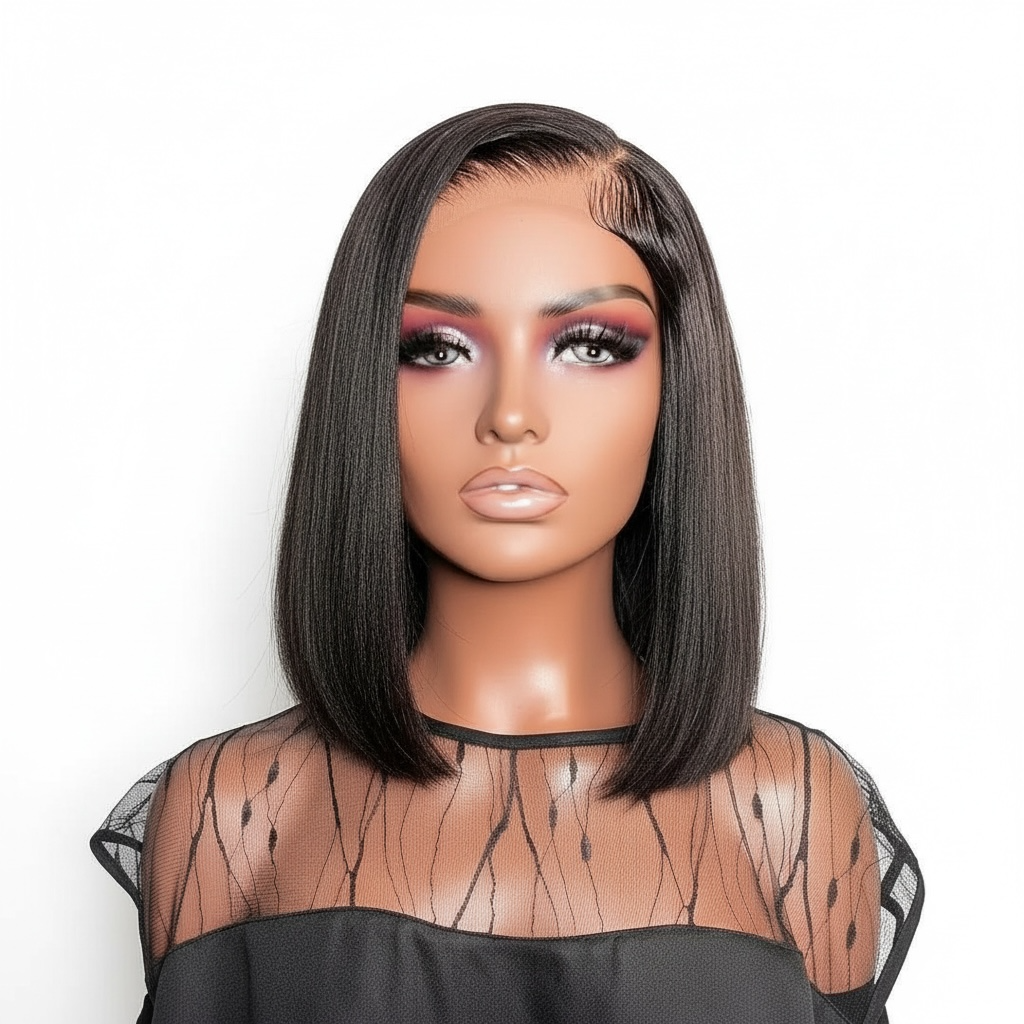 LANA- 5x5HD Lace Unit in Yaki Straight Blown Out Texture | Natural Color