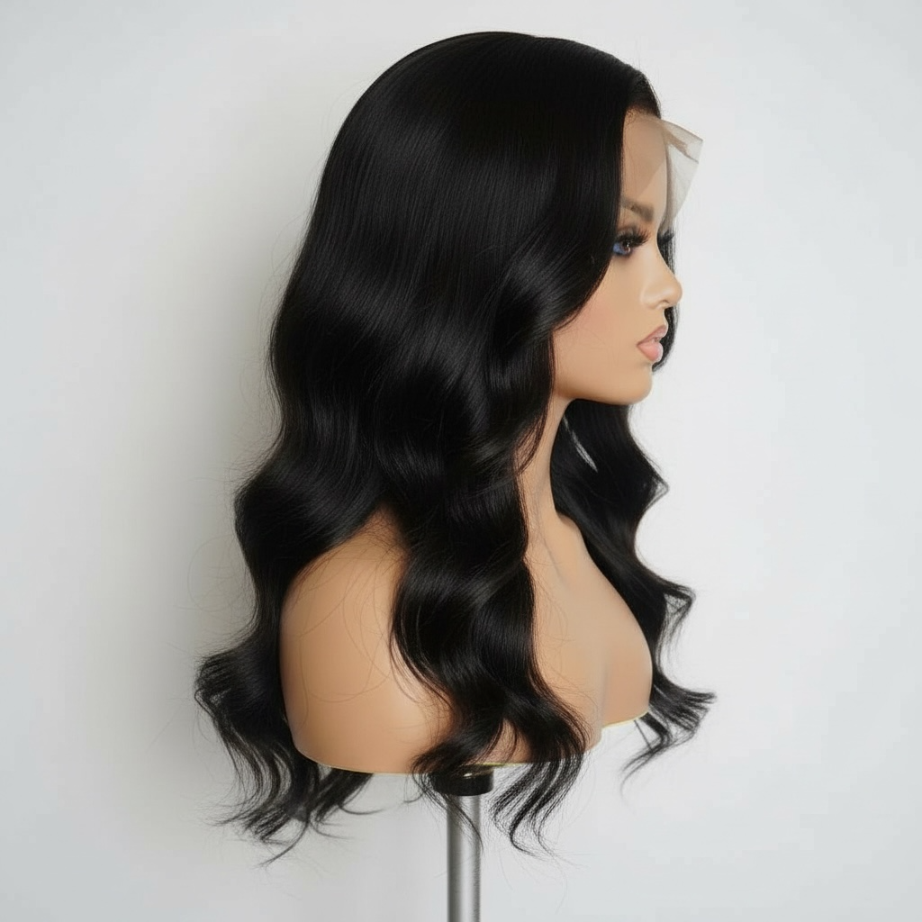 SUMMER- HD Lace Unit in Yaki Straight Blown out Texture | Natural Color