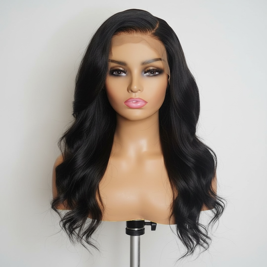 SUMMER- HD Lace Unit in Yaki Straight Blown out Texture | Natural Color