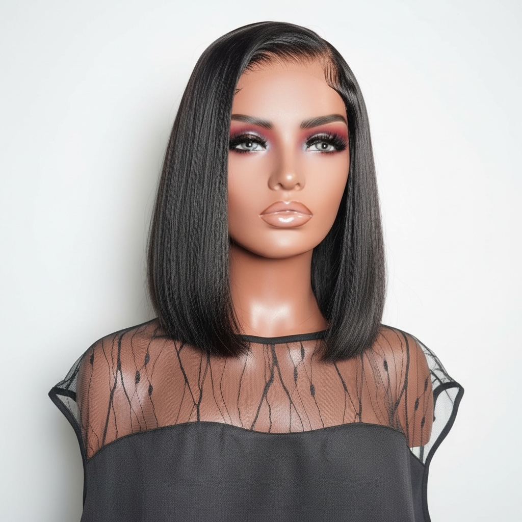 LANA- 5x5HD Lace Unit in Yaki Straight Blown Out Texture | Natural Color