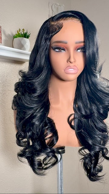 ALICE - HD  Lace Body Curl Unit | Jet Black Color