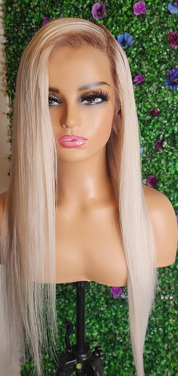 Mariah- HD 13x4 Invisible Lace Frontal - T7/Platinum