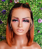 HAYLEY - 13x4HD Lace Frontal 1B/Ginger Orange Braided Unit