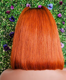 HAYLEY - 13x4HD Lace Frontal 1B/Ginger Orange Braided Unit