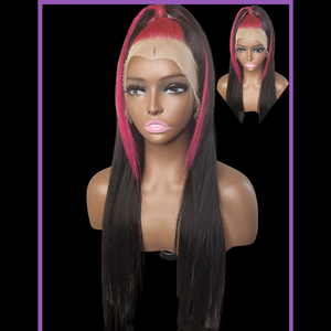 SWEETZ- HOT PINK 13X4 HD INVISIBLE LACE FRONTAL UNIT - Premium Hair Extensions, Wigs & Accessories - Journiq by Dani