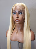 FRENCH VANILLA - 613 Blonde 13x4 Invisible Lace Frontal Glueless Human Hair HCU - Premium Hair Extensions, Wigs & Accessories - Journiq by Dani