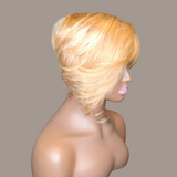 KORYN - Short Pixie Cut Human Hair Unit | Multiple Color Options