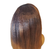 RENE' - Kinky Straight Honey Blonde Ombre 4x4 HD Unit (HCU) - Premium Hair Extensions, Wigs & Accessories - Journiq by Dani