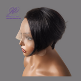 DENA - Short Cut L-Part Lace Human Hair Unit (OTS) - Premium Hair Extensions, Wigs & Accessories - Journiq by Dani
