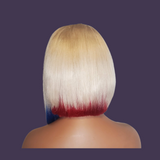 STARRBURST- 4x4 Transparent Lace Colorful Short Bob Unit - Premium Hair Extensions, Wigs & Accessories - Journiq by Dani