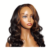 MONAE'- 5X5 HD Invisible Lace Closure Unit with Money Piece highlights - Premium Hair Extensions, Wigs & Accessories - Journiq by Dani