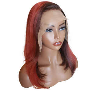CHOCOLATE STRAWBERRY-  Multi-Colored 13x6 Invisible Lace Frontal Custom Unit (HCU) - Premium Hair Extensions, Wigs & Accessories - Journiq by Dani