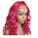 BUBBLE GUM PINK - 4x4 or 13x4 Lace Frontal 18" HCU (OTS) - Premium Hair Extensions, Wigs & Accessories - Journiq by Dani