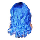 Blue Raspberry - 14" Ombre Blue 613 Lace Frontal Wig Pre-Plucked with Baby Hair (OTS) - Premium Hair Extensions, Wigs & Accessories - Journiq by Dani