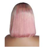 Heather - T-Part Lace Wig Pink & Gray (OTS) - Premium Hair Extensions, Wigs & Accessories - Journiq by Dani