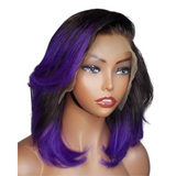 VIOLET-Invisible Lace Frontal Unit T1B/Purple - Premium Hair Extensions, Wigs & Accessories - Journiq by Dani