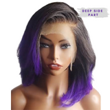 VIOLET-Invisible Lace Frontal Unit T1B/Purple - Premium Hair Extensions, Wigs & Accessories - Journiq by Dani