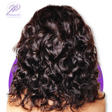 JANELLE- Natural Curly Unit with Bangs | No Lace
